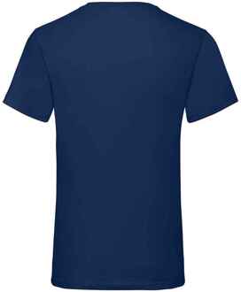 Fruit of the Loom Heren Valueweight V Neck T-shirt (Marine) - maat L Navy
