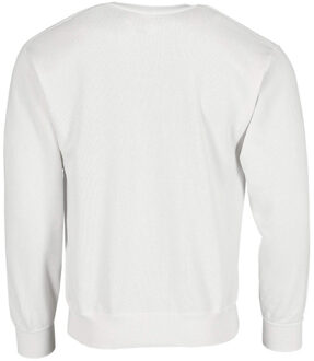 Fruit of the Loom Heren vintage sweatshirt met logoprint Wit - XXL / XXXL