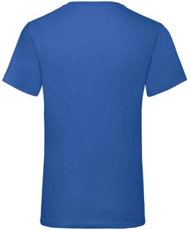 Fruit of the Loom Heren Waarde V Hals T-shirt (Koningsblauw)