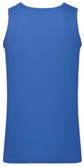 Fruit of the Loom Heren waardevol katoenen atletisch vest top Blauw - S