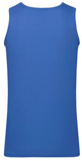 Fruit of the Loom Heren waardevol katoenen atletisch vest top - maat XL Blauw