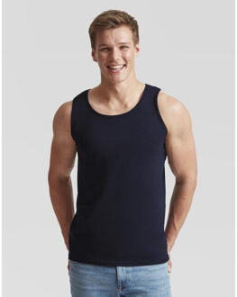 Fruit of the Loom Heren waardevol katoenen atletisch vest top Wit - 4XL
