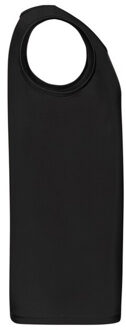Fruit of the Loom Heren waardevol katoenen atletisch vest top Zwart - 4XL