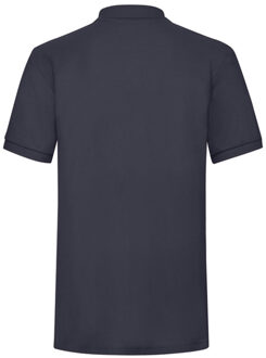 Fruit of the Loom Heren zwaargewicht poloshirt Blauw