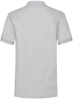 Fruit of the Loom Heren zwaargewicht poloshirt Grijs