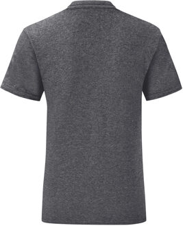 Fruit of the Loom Iconisch T-shirt voor heren (set van 5) (Donkere Heide) Veelkleurig - M