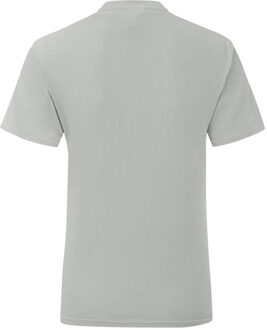 Fruit of the Loom Iconisch T-shirt voor heren (set van 5) (Heide Grijs) - maat XL