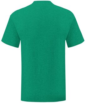 Fruit of the Loom Iconisch T-shirt voor heren (set van 5) (Heide Groen) - 2XL