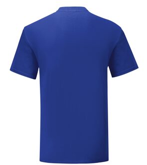 Fruit of the Loom Iconisch T-shirt voor heren (set van 5) (Kobaltblauw) Veelkleurig - 2XL