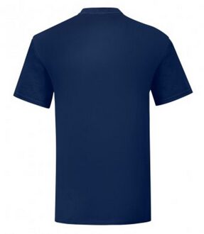 Fruit of the Loom Iconisch T-shirt voor heren (set van 5) (Marine) - maat 2XL Navy