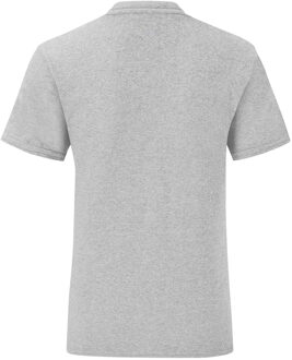 Fruit of the Loom Iconisch T-shirt voor heren (set van 5) (Zinkgrijs) - maat XL Veelkleurig