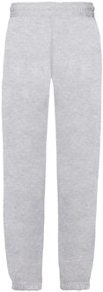 Fruit of the Loom Joggingbroek Kinderen/Kinderen Klassiek Elastisch Manchet (Heide Grijs) - 14-15J / 164-170cm