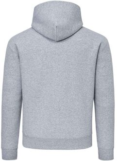 Fruit of the Loom katoenen herenhoodie (Atletische Heide) Lichtgrijs - 2XL