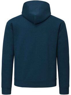 Fruit of the Loom katoenen herenhoodie (Blauw in de bergen) Navy - S