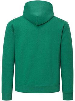 Fruit of the Loom katoenen herenhoodie (College Groen) Donkergroen