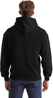 Fruit of the Loom katoenen herenhoodie (Zwart) - 3XL