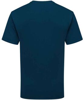 Fruit of the Loom Katoenen uniseks T-shirt voor volwassenen (Blauw in de bergen) - maat S Navy