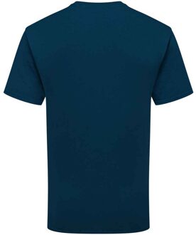 Fruit of the Loom Katoenen uniseks T-shirt voor volwassenen (Blauw in de bergen) Navy - 3XL