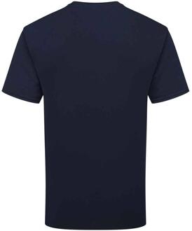 Fruit of the Loom Katoenen uniseks T-shirt voor volwassenen (Deep Navy) Blauw - 3XL