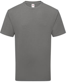 Fruit of the Loom Katoenen uniseks T-shirt voor volwassenen (Licht Grafiet) Grijs - S