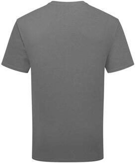 Fruit of the Loom Katoenen uniseks T-shirt voor volwassenen (Licht Grafiet) - maat M Grijs