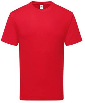 Fruit of the Loom Katoenen uniseks T-shirt voor volwassenen (Rood) - 3XL