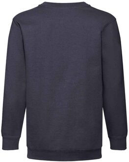 Fruit of the Loom Kids / Kinderen Klassieke Drop Schouder Sweatshirt (Deep Navy) Blauw - 14-15J / 164-170cm