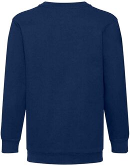Fruit of the Loom Kids / Kinderen Klassieke Drop Schouder Sweatshirt (Marine) Navy - 7-8J / 122-128cm