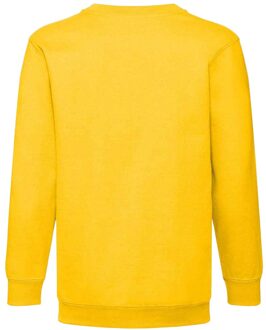 Fruit of the Loom Kids / Kinderen Klassieke Drop Schouder Sweatshirt (Zonnebloem) Geel