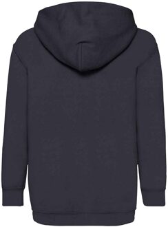 Fruit of the Loom Kids Unisex Classic 80/20 Hoodie (Deep Navy) Blauw - 5-6J / 110-116cm
