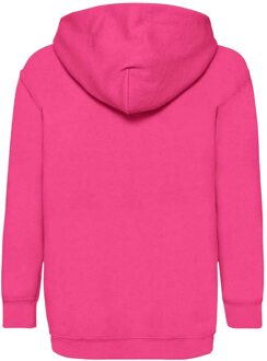 Fruit of the Loom Kids Unisex Classic 80/20 Hoodie (Fuchsia) - maat 5-6J / 110-116cm