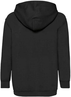 Fruit of the Loom Kids Unisex Classic 80/20 Hoodie (Zwart) - 5-6J / 110-116cm
