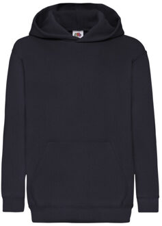 Fruit of the Loom Kinder/kids classic 260 hoodie Blauw - 128