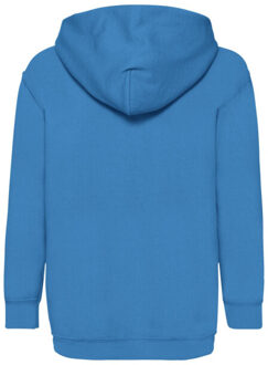 Fruit of the Loom Kinder/kids classic 260 hoodie Blauw - 140/146