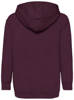 Fruit of the Loom Kinder/kids classic 260 hoodie - maat 152/158 Rood
