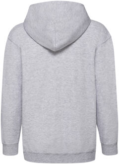 Fruit of the Loom Kinder/Kids Classic Full Zip Hoodie (Heide Grijs) - 5-6J / 110-116cm