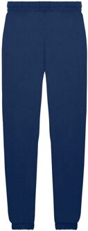 Fruit of the Loom Kinder/Kids Klassiek Effen Joggingbroek met Elastische Manchet (Marine) Navy - 12-13J / 152-158cm