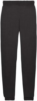 Fruit of the Loom Kinder/Kids Klassiek Effen Joggingbroek met Elastische Manchet (Zwart) - 12-13J / 152-158cm