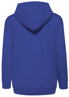Fruit of the Loom Kinder/kids klassiek jasje met capuchon Blauw - 128