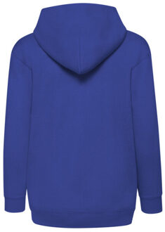 Fruit of the Loom Kinder/kids klassiek jasje met capuchon Blauw - 152/158