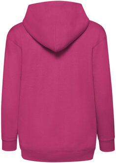 Fruit of the Loom Kinder/kids klassiek jasje met capuchon Fuchsia