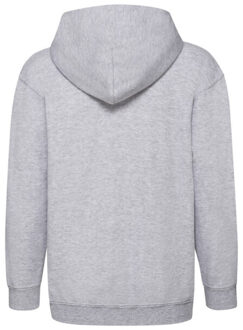 Fruit of the Loom Kinder/kids klassiek jasje met capuchon - maat 152/158 Grijs