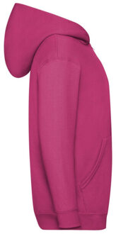 Fruit of the Loom Kinder/kids klassiek jasje met capuchon Roze - 164/170