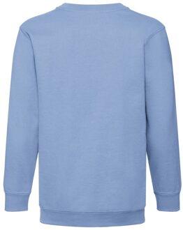 Fruit of the Loom Kinder/kids klassiek sweatshirt met inzet Blauw