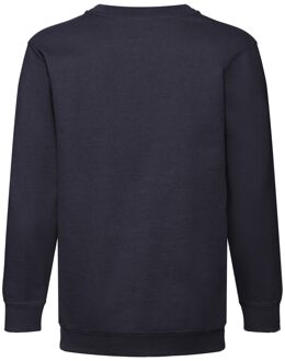 Fruit of the Loom Kinder/kids klassiek sweatshirt met inzet Blauw