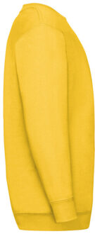 Fruit of the Loom Kinder/kids klassiek sweatshirt met inzet - maat 164/170 Geel