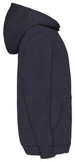 Fruit of the Loom Kinder/kids klassieke hoodie Blauw - 116