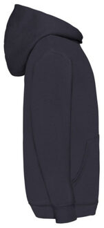 Fruit of the Loom Kinder/kids klassieke hoodie Blauw - 152/158