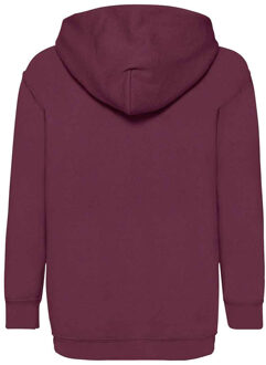 Fruit of the Loom Kinder/kids klassieke hoodie Bourgogne