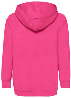 Fruit of the Loom Kinder/kids klassieke hoodie Fuchsia